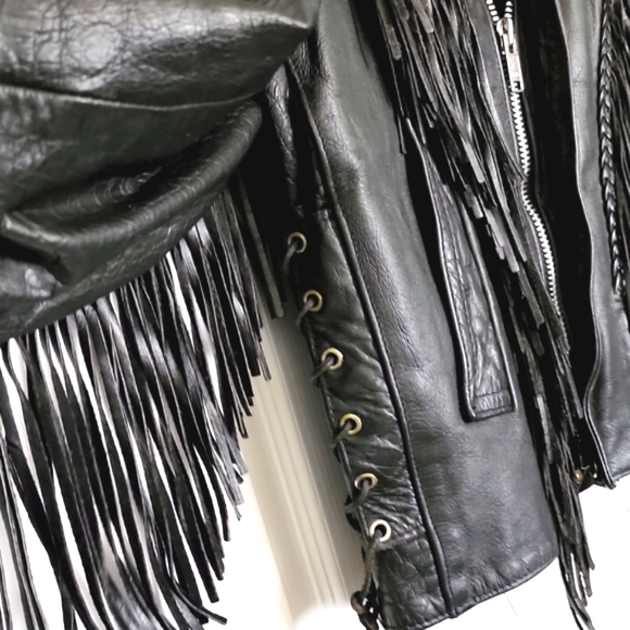 Shaf Leather Jacket - Picture 7 of 16